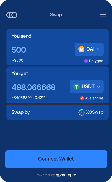 Swap Widget