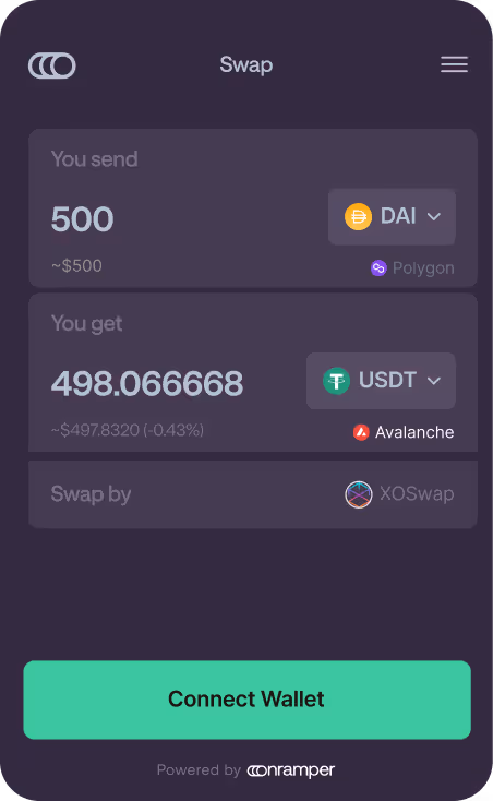 Swap Widget